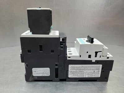 Siemens 3RV1021-0EA10 Motor Starter w/3RT1023-1B..0 Contactor
