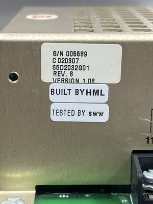 Cutler-Hammer MP-3000 Motor Protection Relay 120/240V 66D2032Q01