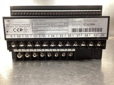 GE PQMII-A Power Quality Meter 90-300VDC 50/60Hz