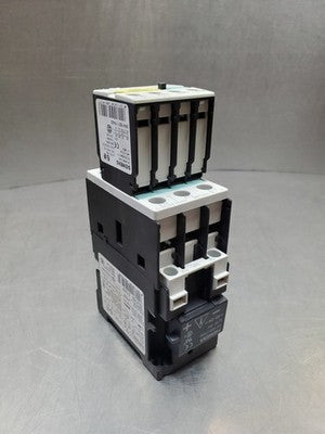 Siemens 3RT1024-1B..0 Contactor w/3RH1921-1FA22 Auxiliary Contact