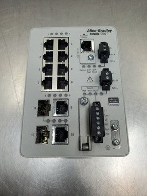 Allen-Bradley 1783-BMS10CL Ser. A Ethernet Managed Switch, 10-Port