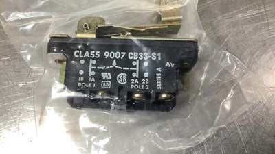 Square D 9007 CB-33-S1 Limit Switch 10A 600V