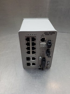 Allen-Bradley 1783-BMS10CL Ser. A Ethernet Managed Switch, 10-Port
