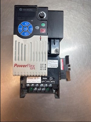 Allen-Bradley 25B-D017N114 Series A VFD Drive 10HP (MISSING COVER)