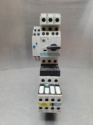 Siemens 3RV1021-0HA10 SIRIUS Motor Starter Assembly, 0.55-0.8A
