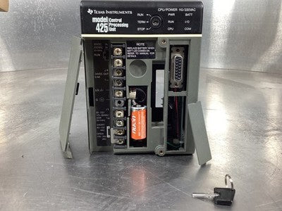 Texas Instruments 425 PLC CPU 110/220VAC 9012 50/60Hz