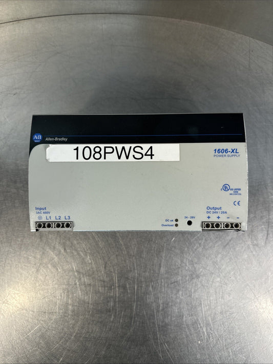 Allen Bradley 1606-XL480E-3 Series A POWER SUPPLY                   (5.2.1)