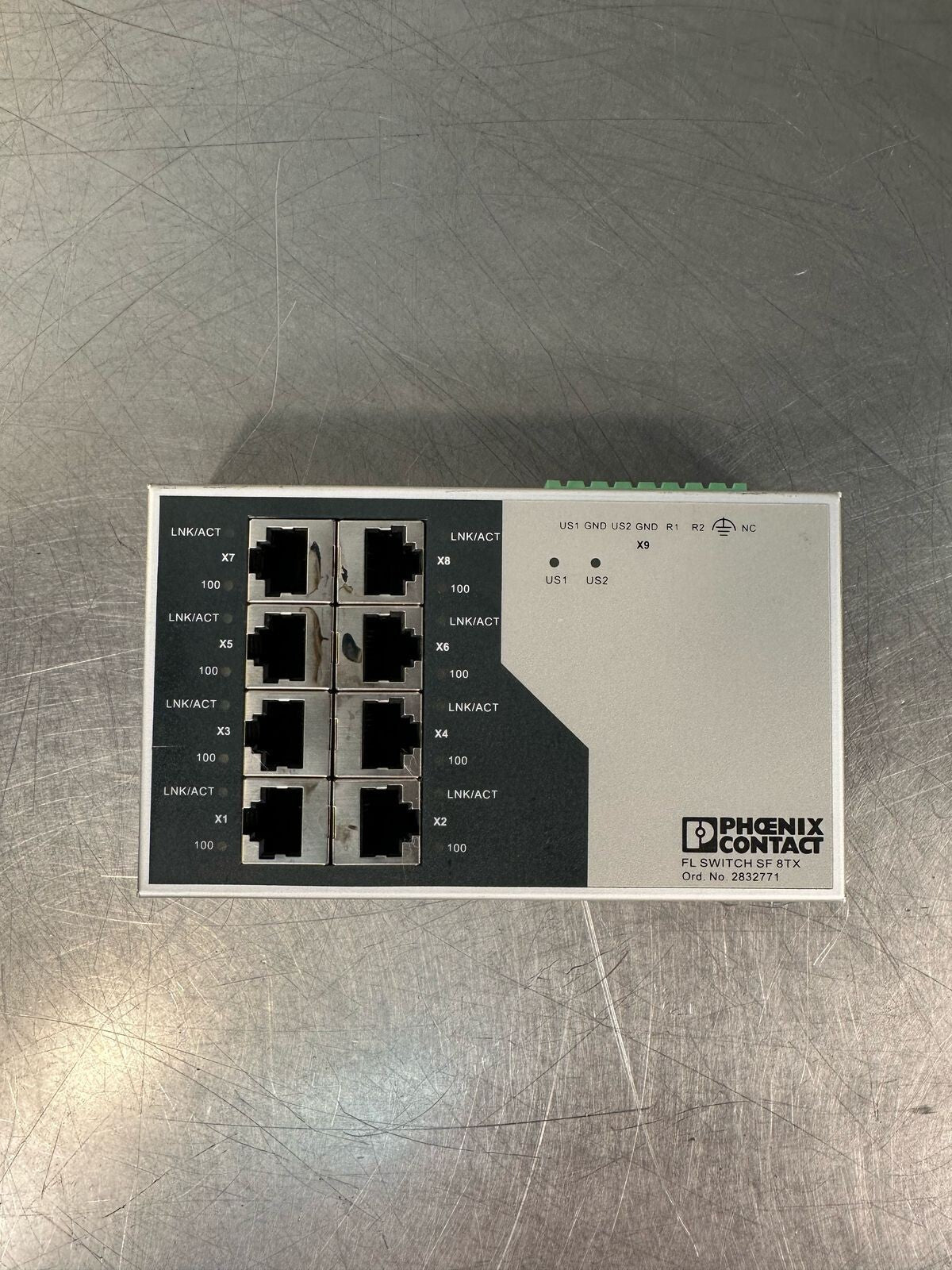 Phoenix Contact FL SWITCH SF 8TX 2832771 ETHERNET SWITCH            (3.1.3)