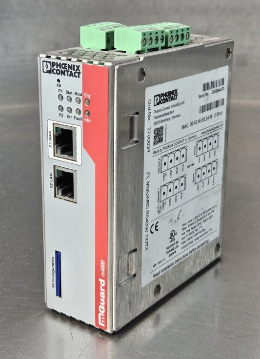 Phoenix Contact GmbH&Co.KG Industrial Ethernet Switch                   (BIN534)