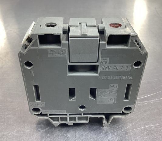 WIELAND  WKN-70/U  TERMINAL BLOCK         4B-40