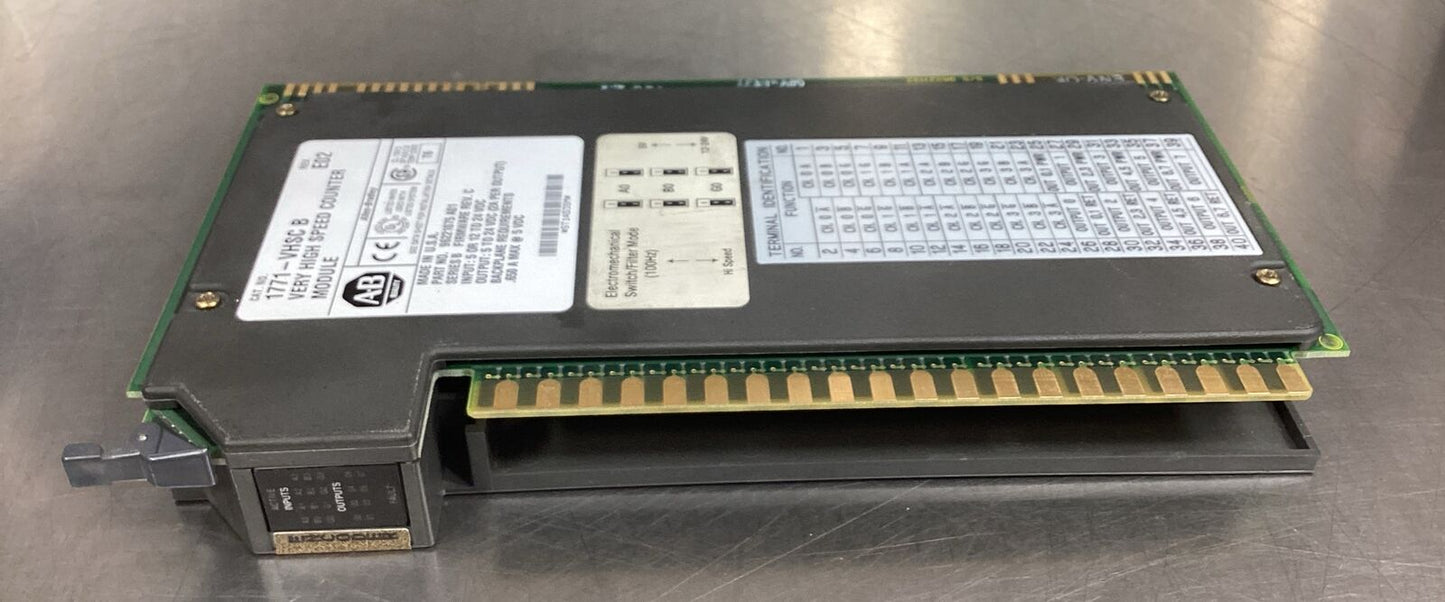 Allen-Bradley 1771-VHSC B Very High Speed Counter Module Rev. E02 Ser. B   3C-29