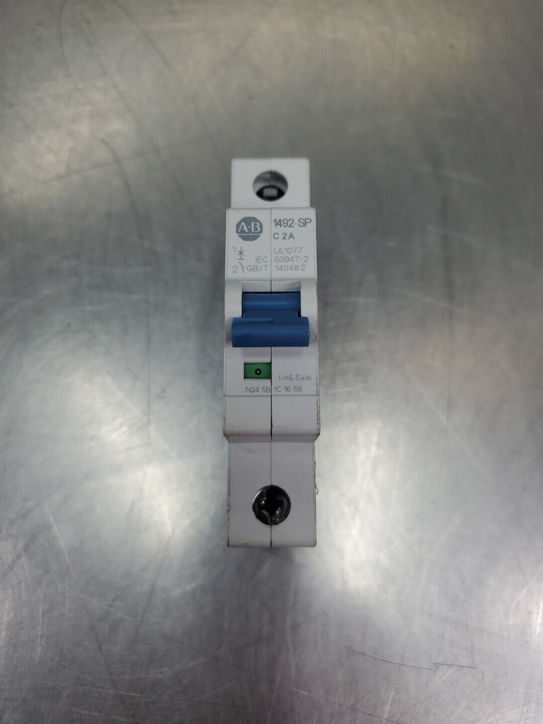 Allen-Bradley 1492-SPM1C120 Ser D Circuit Breaker, 2A.                     4C-13