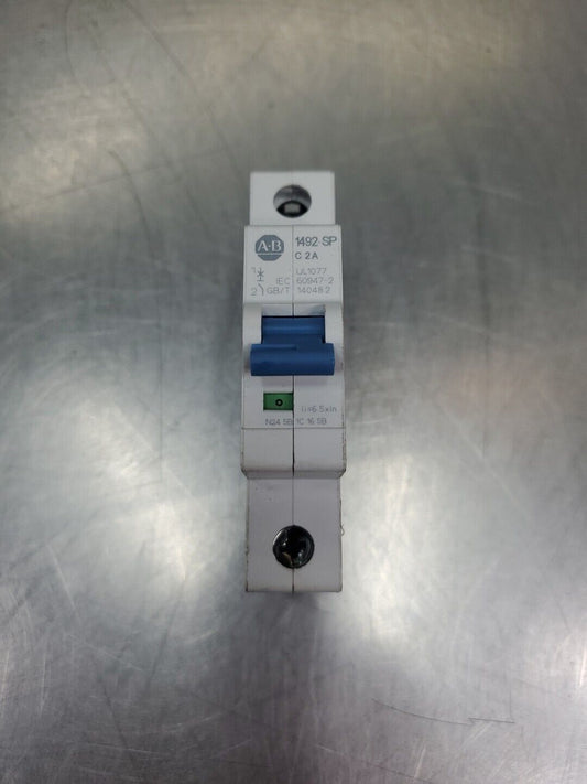 Allen-Bradley 1492-SPM1C120 Ser D Circuit Breaker, 2A.                     4C-13