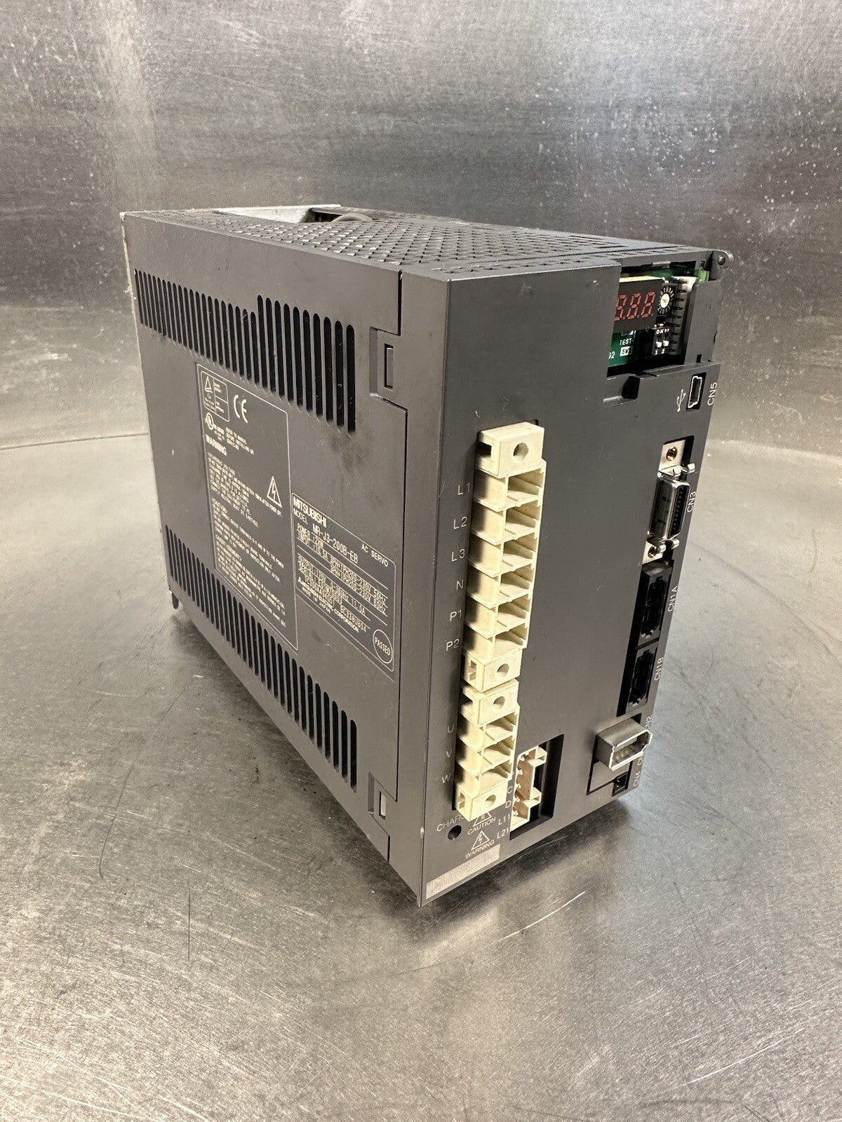 Mitsubishi MR-J3-200B-EB AC Servo Drive (BIN-1.2.4)