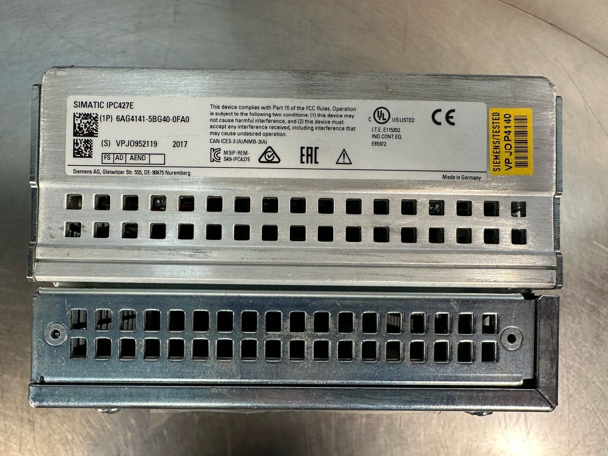 Siemens Simatic Microbox PC 6AG4141-5BG40-0FA0                           (6.4.1)