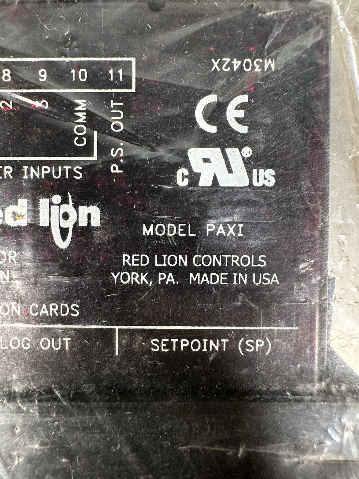 NEW RED LION PAXI-0000 PANEL METER PAX (5.4.2)