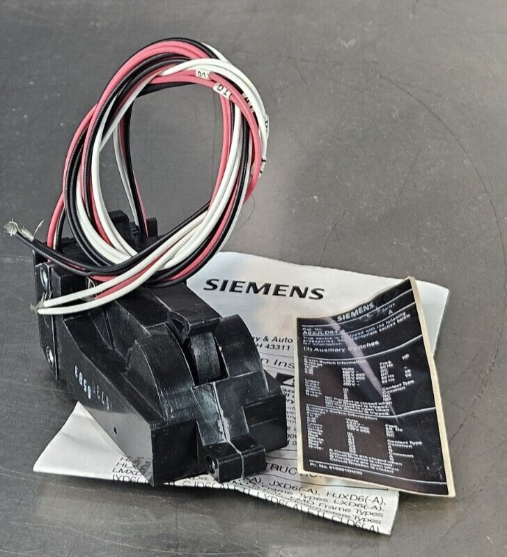 Siemens A02JLD64 Series A Auxiliary Switch                              (BIN645)