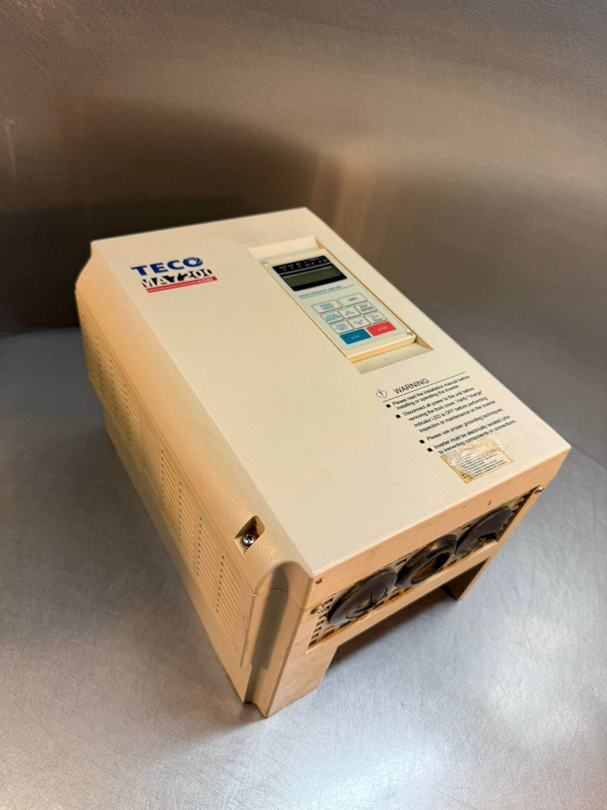 Teco Westinghouse MA7200-4015-N1 Inverter Drive 20.6 KW 3PH 480VAC (8.3.7)