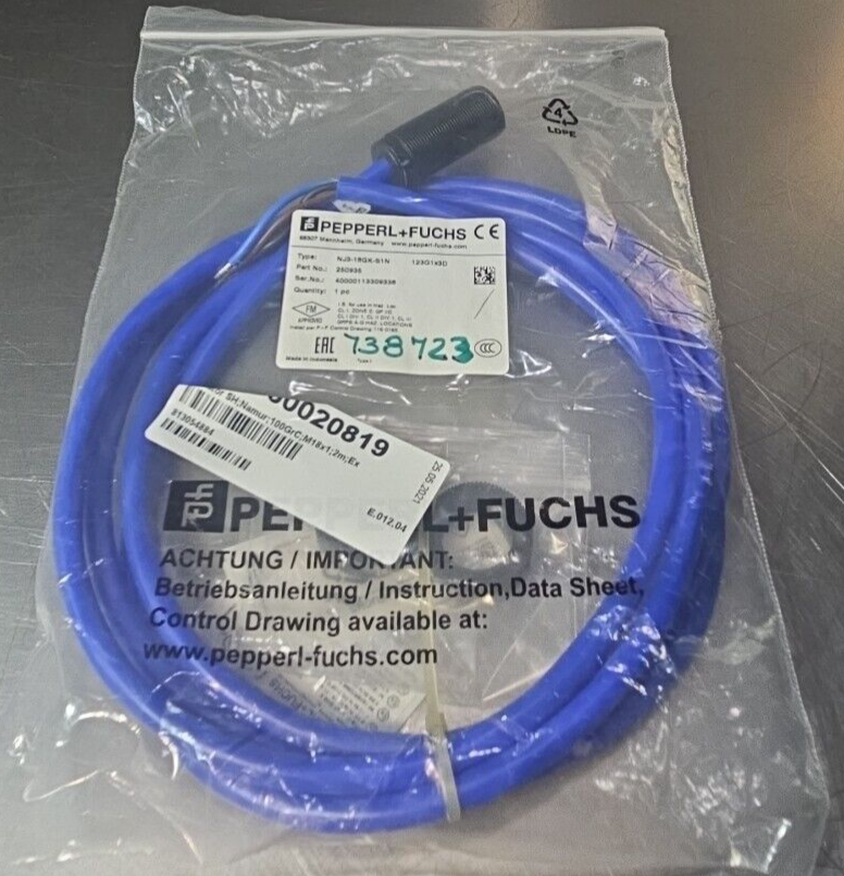 Pepperl+Fuchs NJ3-18GK-S1N Photoelectric switch sensor                   Loc5D27