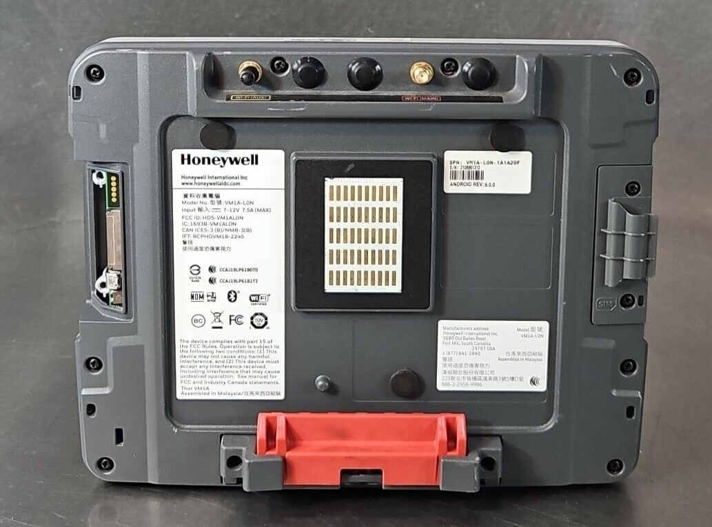 Honeywell Thor VM1A-L0N-1A1A20F Android Vehicle Mounted Computer.       (BIN411)