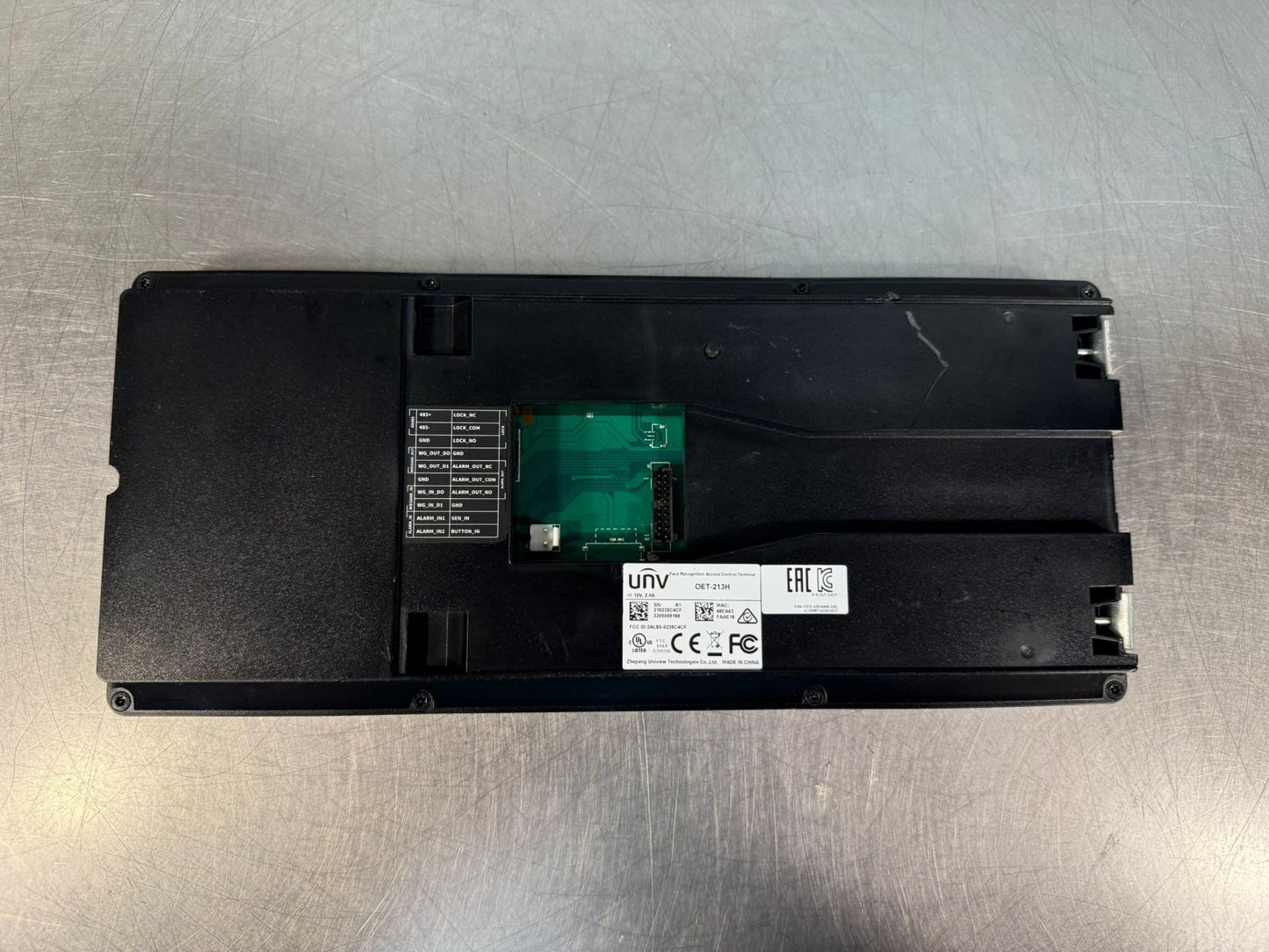 Unv OET-213H Face Recognition Access Control Terminal  (8.4.8)