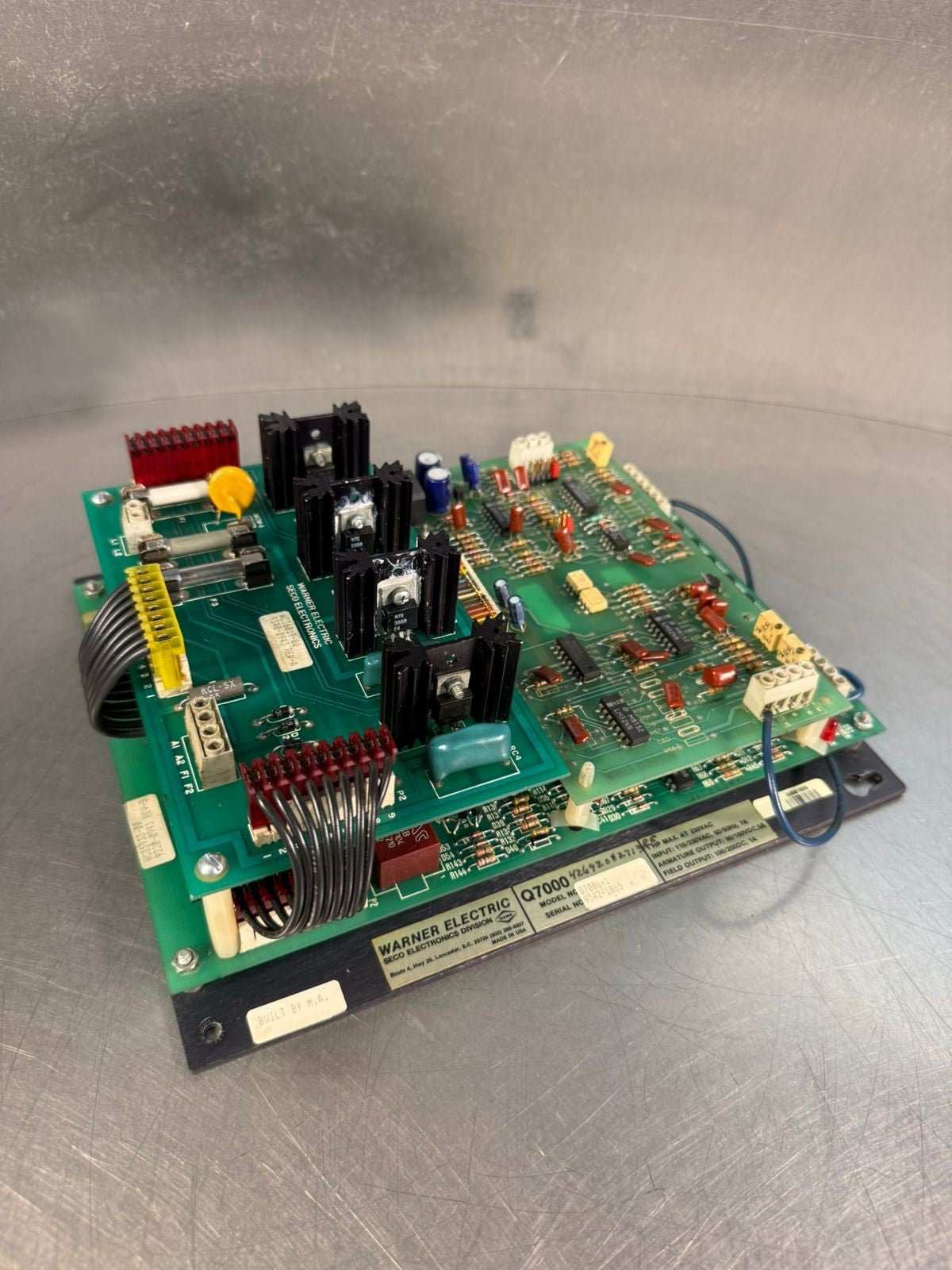Warner Electric Q7000 DC Drive Q7006-1                            (12.5.1)