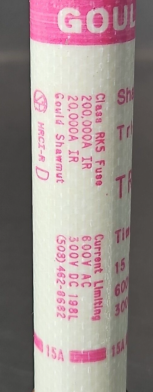 Gould shawmut TRS15R Time delay fuse                                 Loc4D34