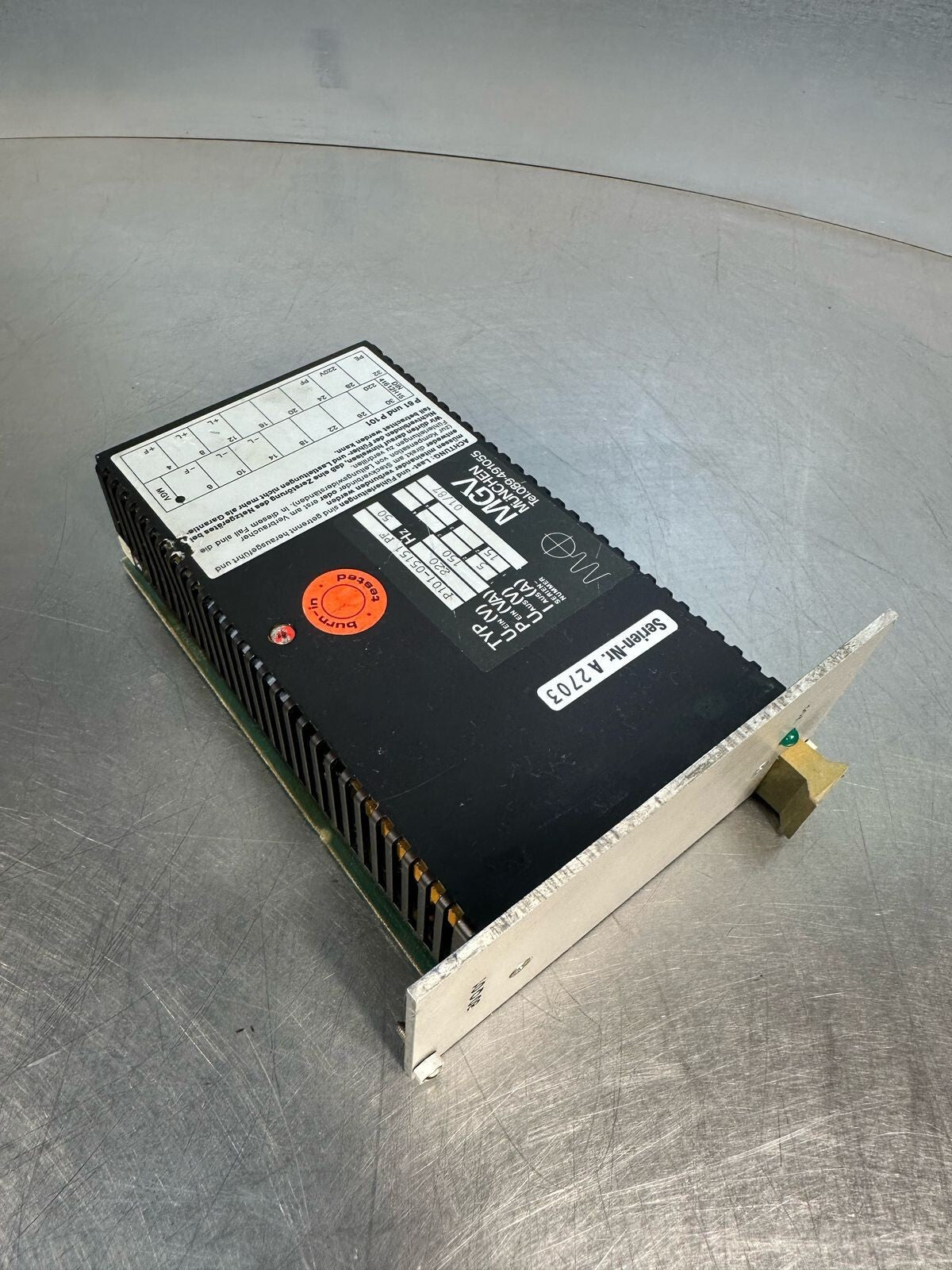 Mgv P101-05151 Power supply Module 80 Q 01                      (7.3.5)