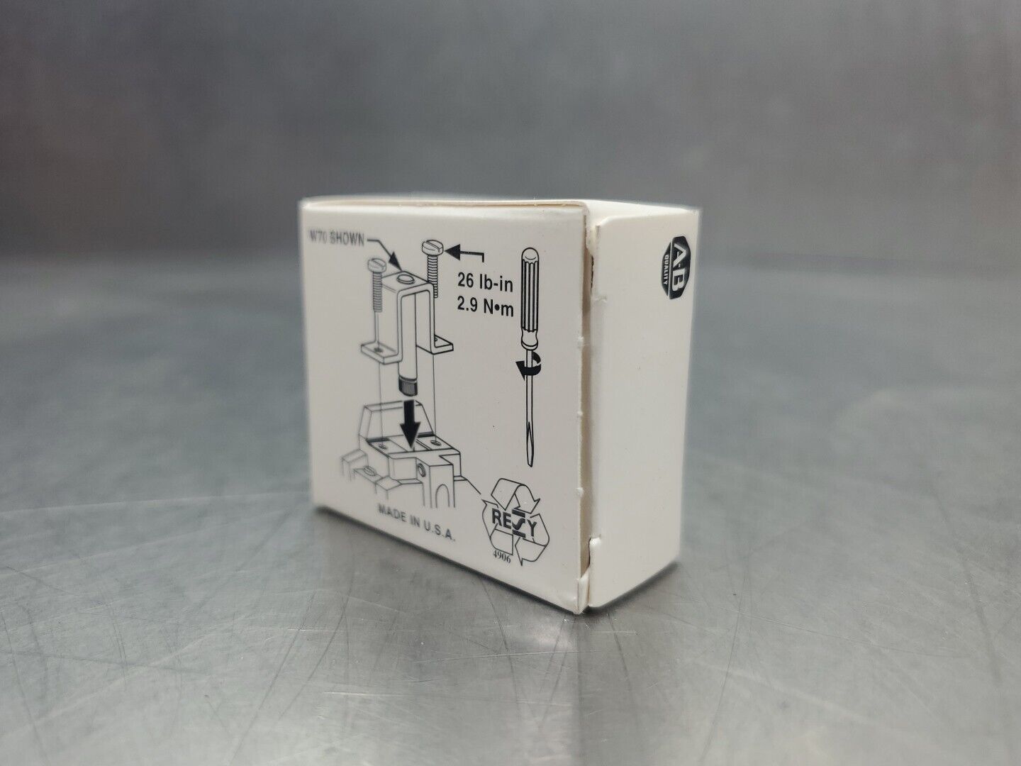 Allen-Bradley W25 Heater Overload Module.                                  4D-43