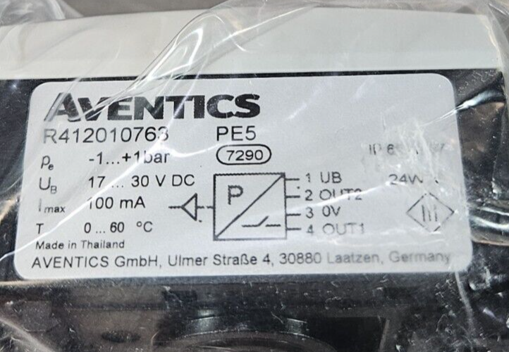 Aventics R412010763 Pressure Sensor                                     (BIN741)