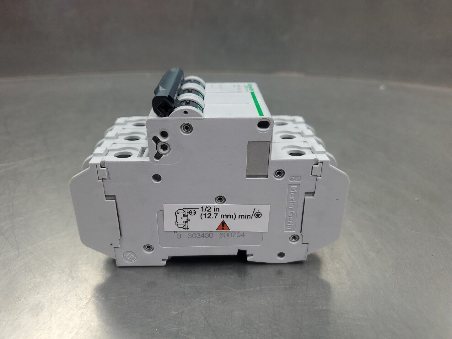 Schneider Electric 60179 (C60 15A) Circuit Breaker, 15A 3P 240V.         4A-33/2