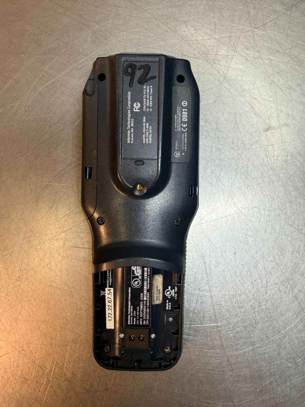 Intermec CK31 / CK31-CB113D402804                            (7.3.1)