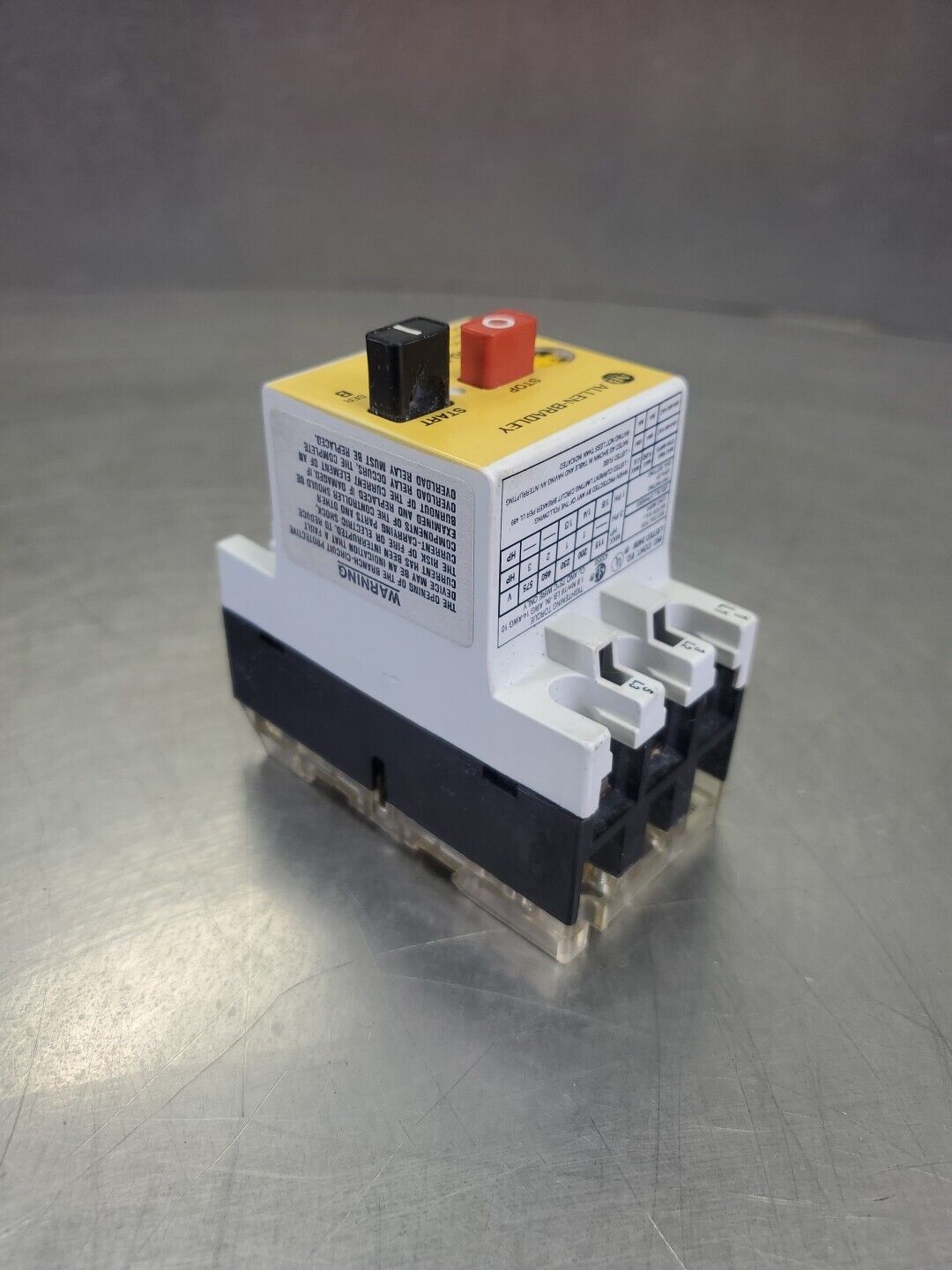 ALLEN BRADLEY 140-MN-0400 SER. B  Motor Starter, 690V 4.0A.                4D-26