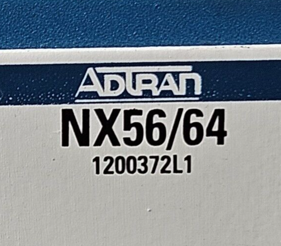 ADTRAN SIM2HG0DRA w/ PSU1175006L2, BCU 1200373L2, NX56/64  (BIN2.2.1)