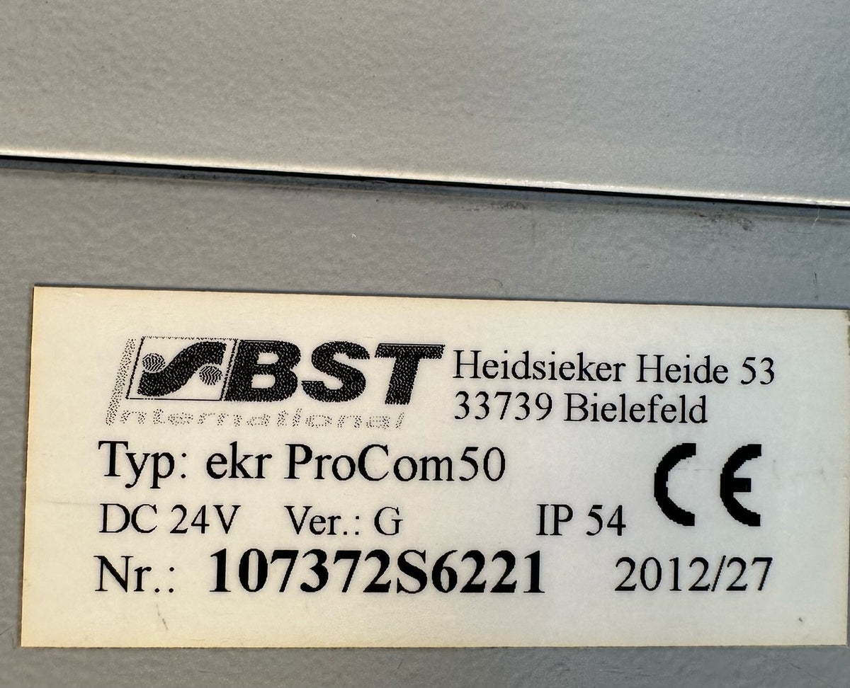 Bst Eltromat Erk ProCom50  DC 24V  VER. G                           (7.2.4)