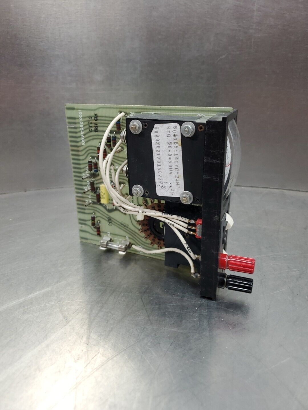 GENERAL ELECTRIC 193X295AAG01 METER BOARD (50-185114CYCY2JNT)              3D-18