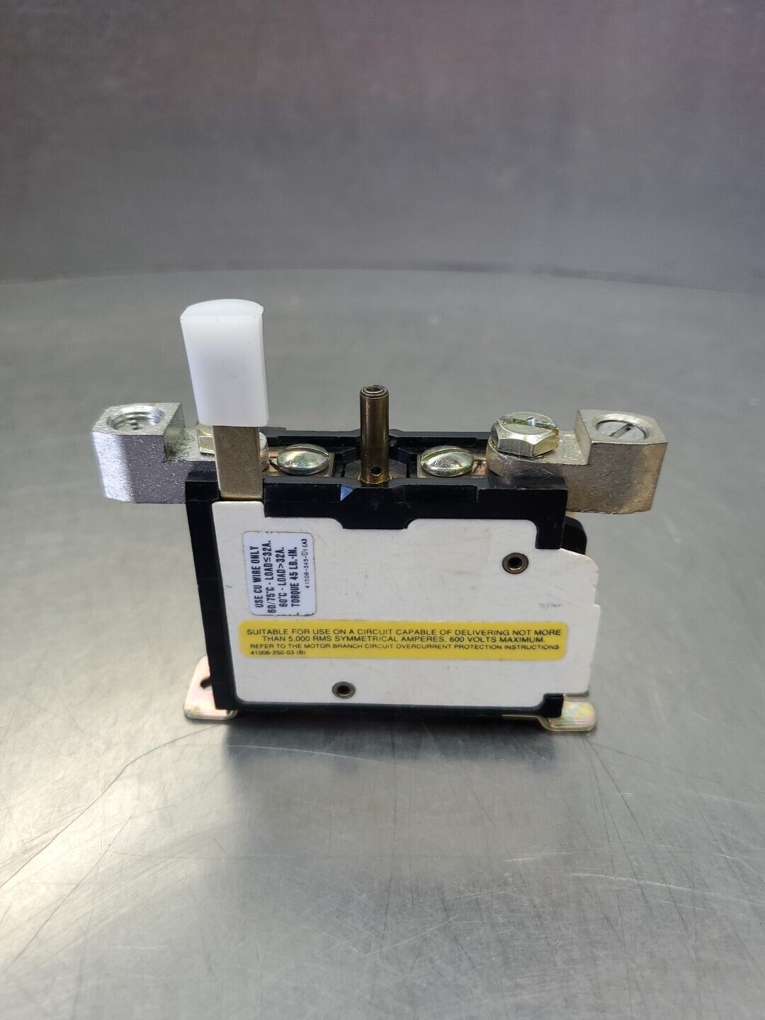 Allen Bradley 815-COV4 Ser. K Manual Reset Overload Relay.                 4B-43