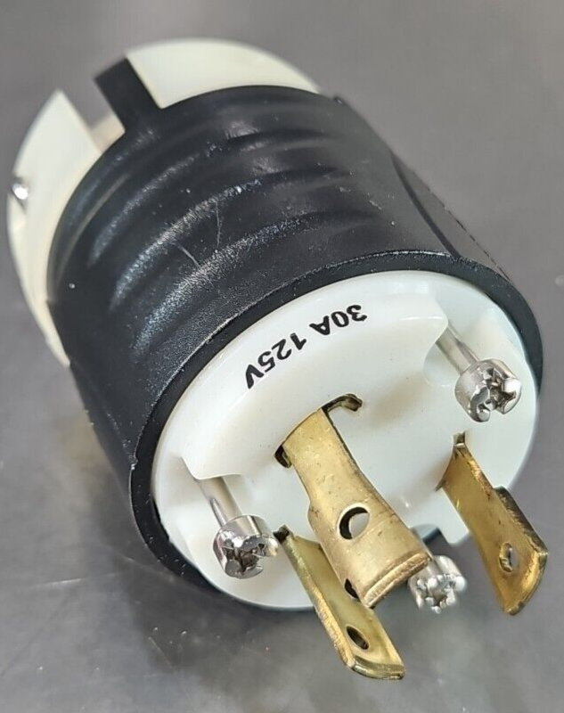 Pass & Seymour L530-P 30A 125V Turnlok Plug                              loc4B10
