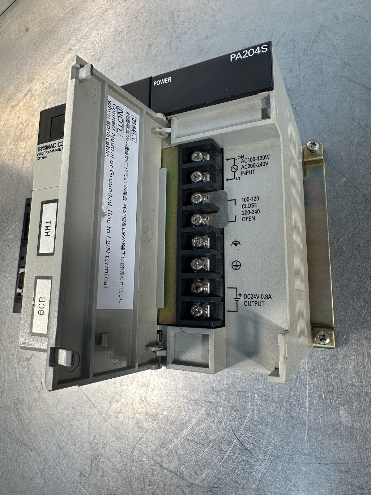 Omron, C200HX, Sysmac, Programmable Controller, 4 Input Or 3 Output Units(1.2.5)