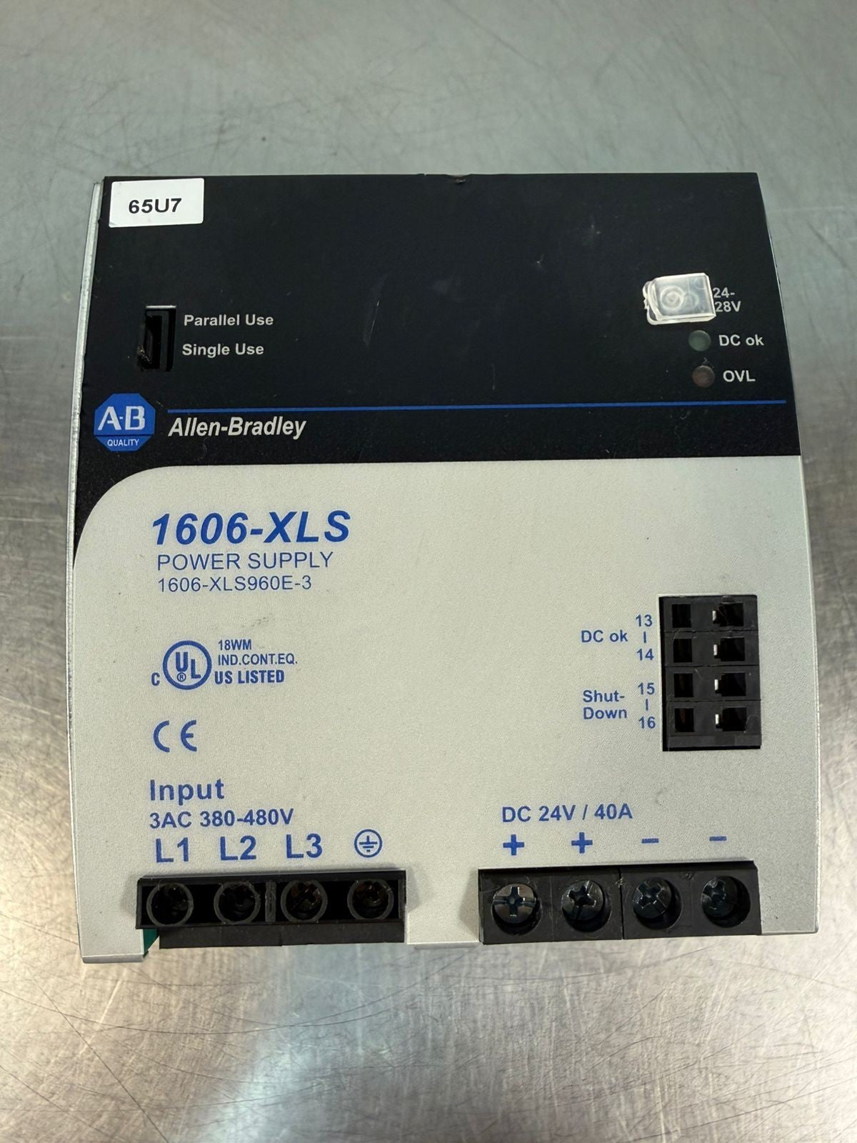 Allen Bradley Power Supply 1606-Xls960e-3/A                        (4.4.5)