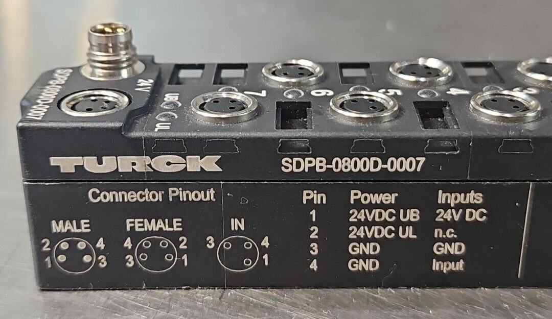 Turck SDPB-0800D-0007 PCL Module 24VDC                                   loc3C41