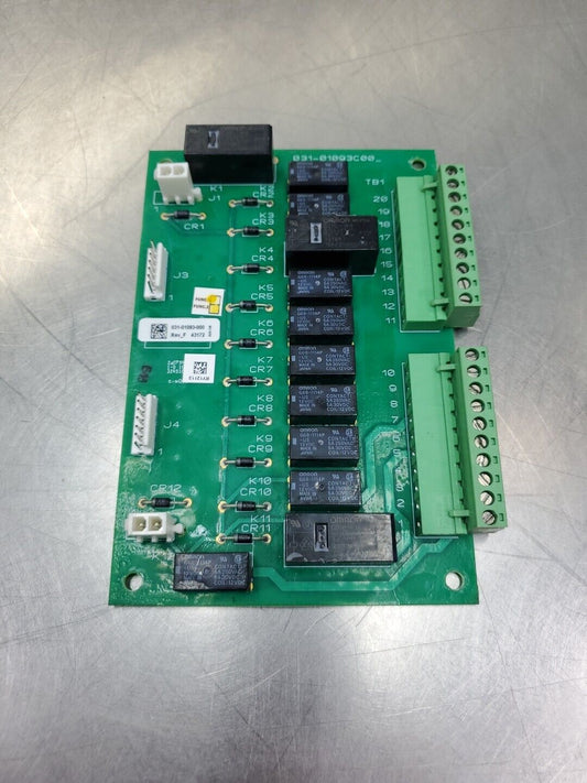 York Controls 031-01093-000 Rev_F 43172 HVAC Control Board.                 3E-7