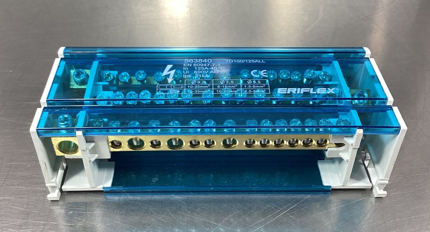 ERIFLEX  563840  Power Distribution Block 125A 690V 21Ka     4E-36