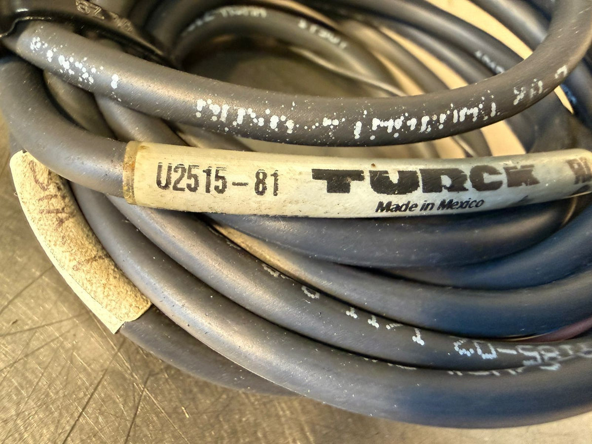 Turck U2515-81 PKG 3M-10/S90 Cable Assembly (3.1.1)