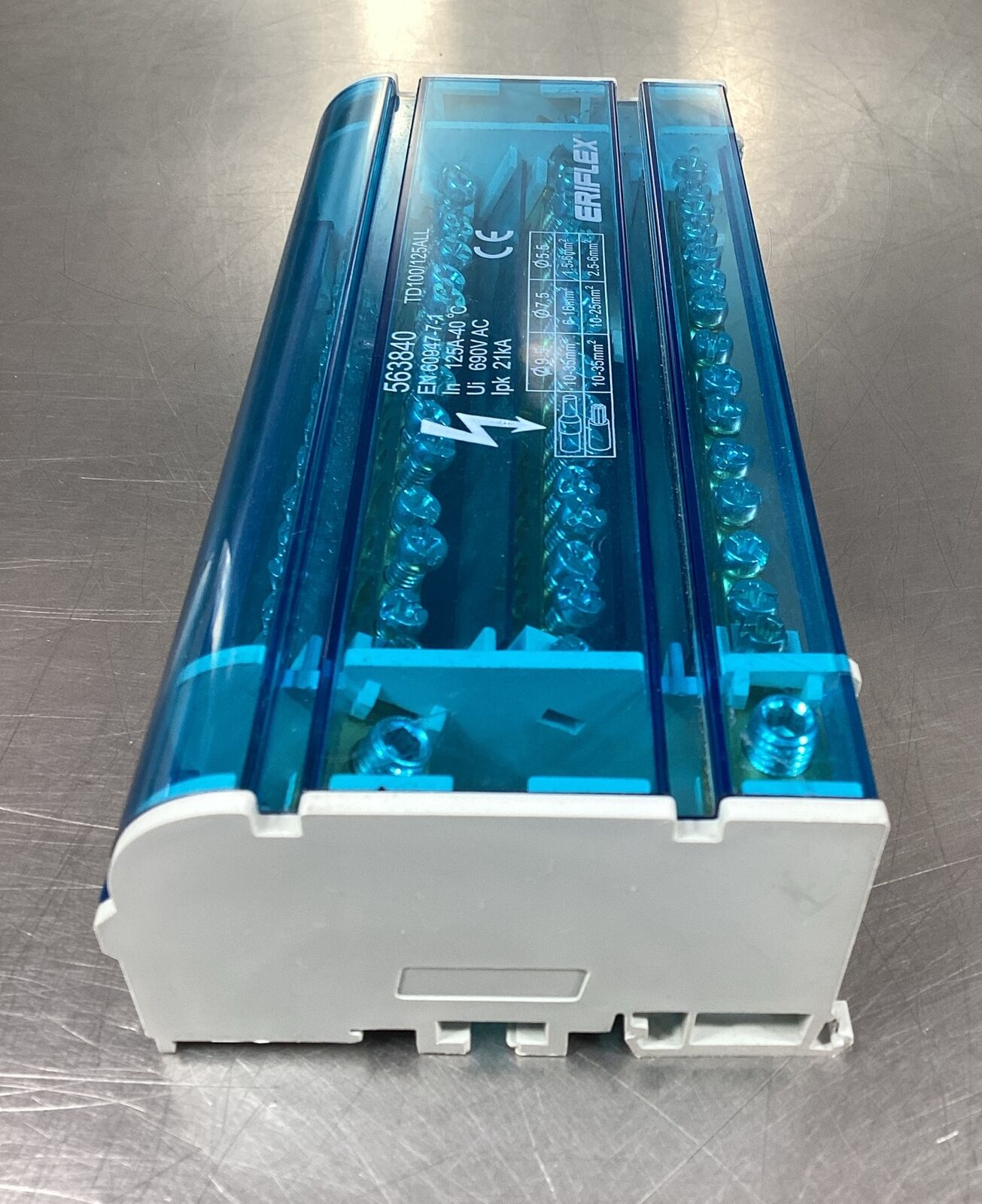 ERIFLEX  563840  Power Distribution Block 125A 690V 21Ka     4E-36