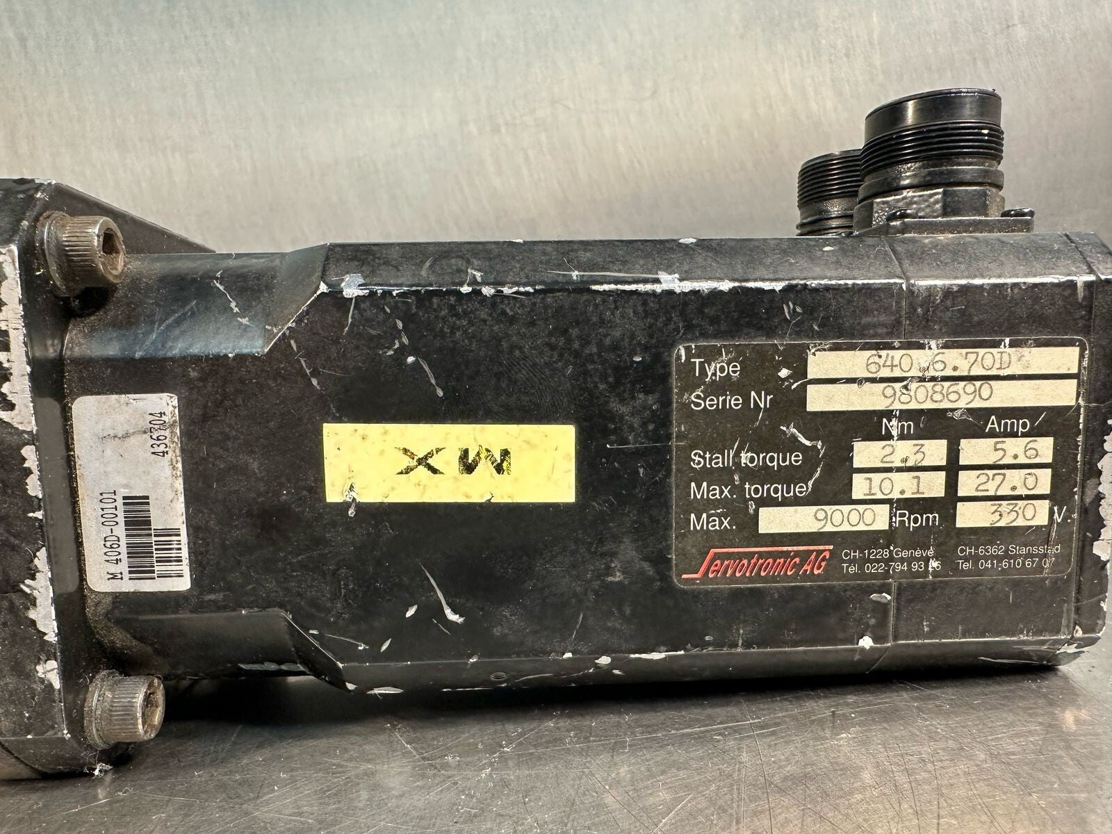 Servotronic Ag 640.6.70D / 640670D 9000RPM 330V (7.4.1)