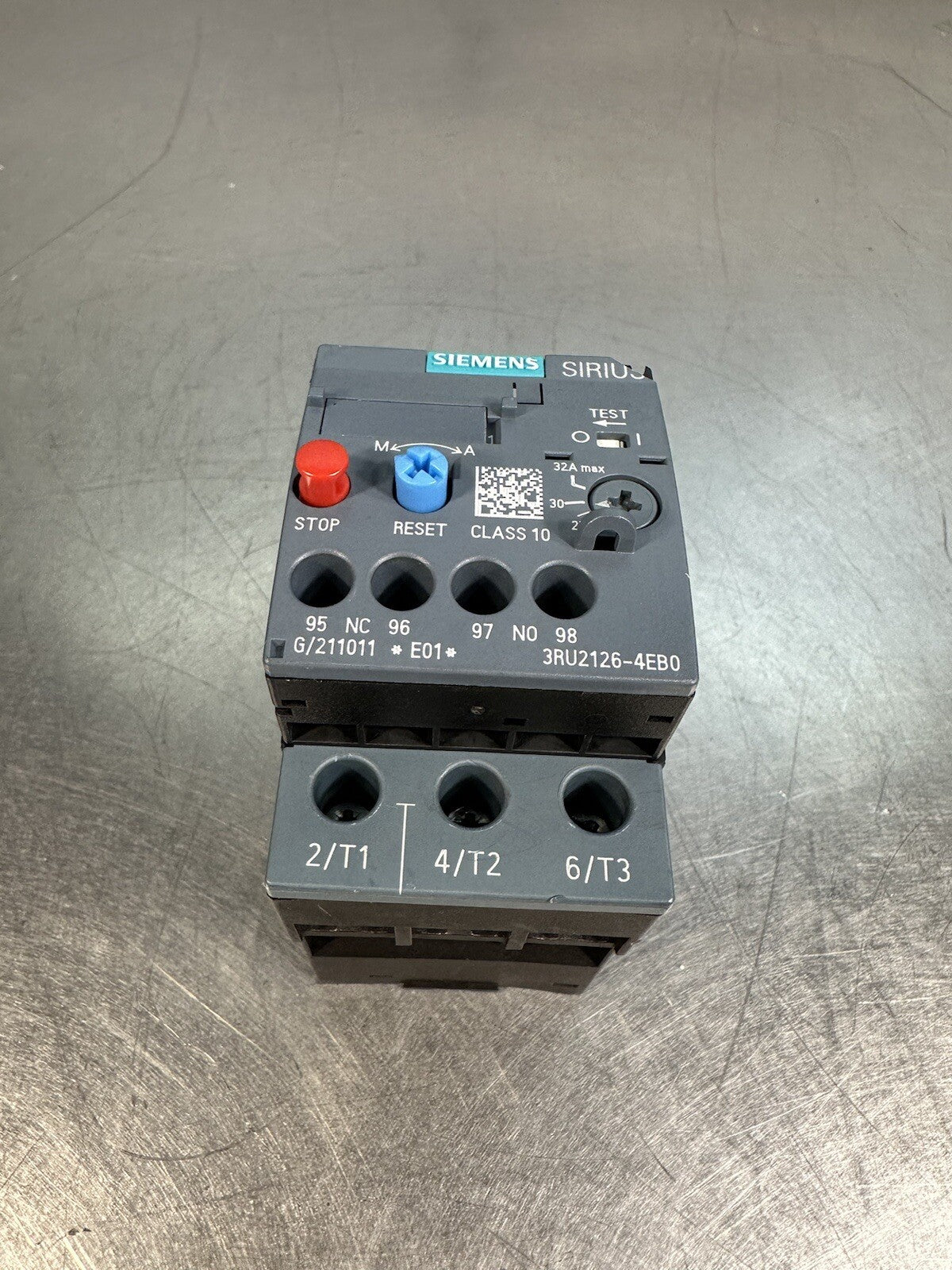 Siemens Sirius 3RU2126-4BB0 Thermal Overload Relay Module 3RU21264BB0(BIN-1.5.3)