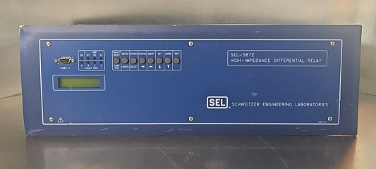 DPAC SEL-587Z High-Impedance Differential Relay PN:0587Z0X625312XX      (BIN731)