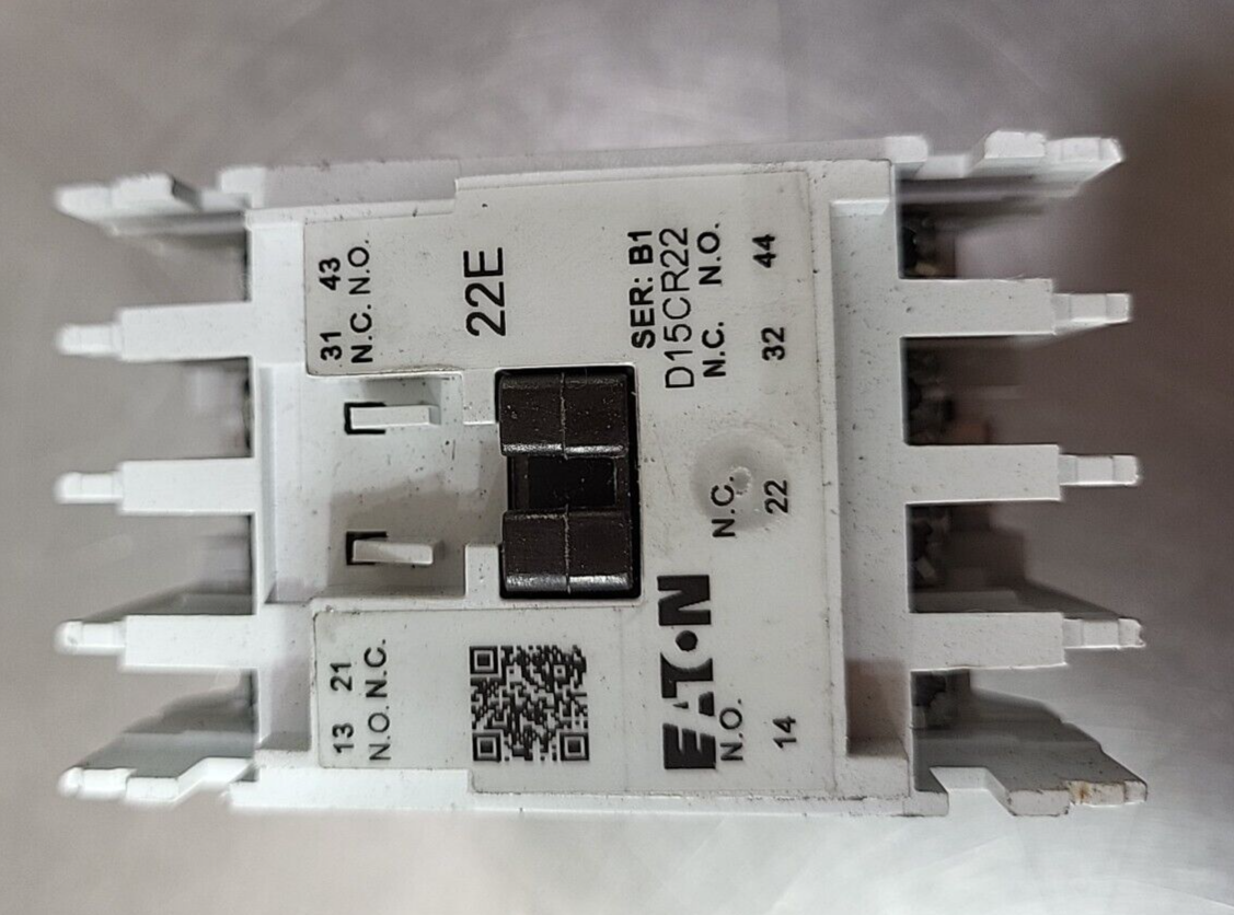 EatonD15CR22 Relay Contac - Series B1, 22E,T3023(BIN354)