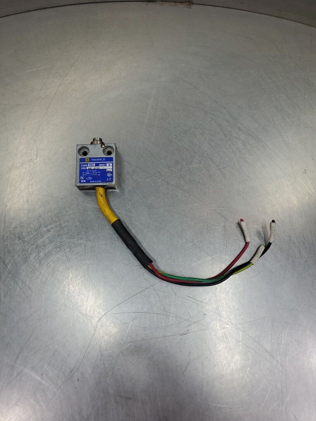 SQUARE D MS01S0100 MICRO LIMIT SWITCH, CLASS 9007 SER B.                  5E-7/2